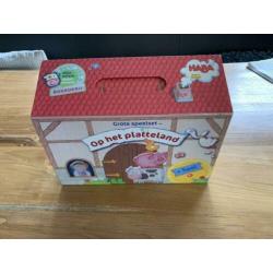 Haba houten speelset “Op het platteland”