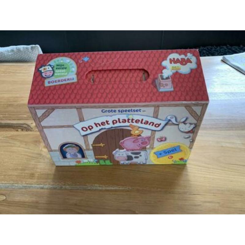 Haba houten speelset “Op het platteland”
