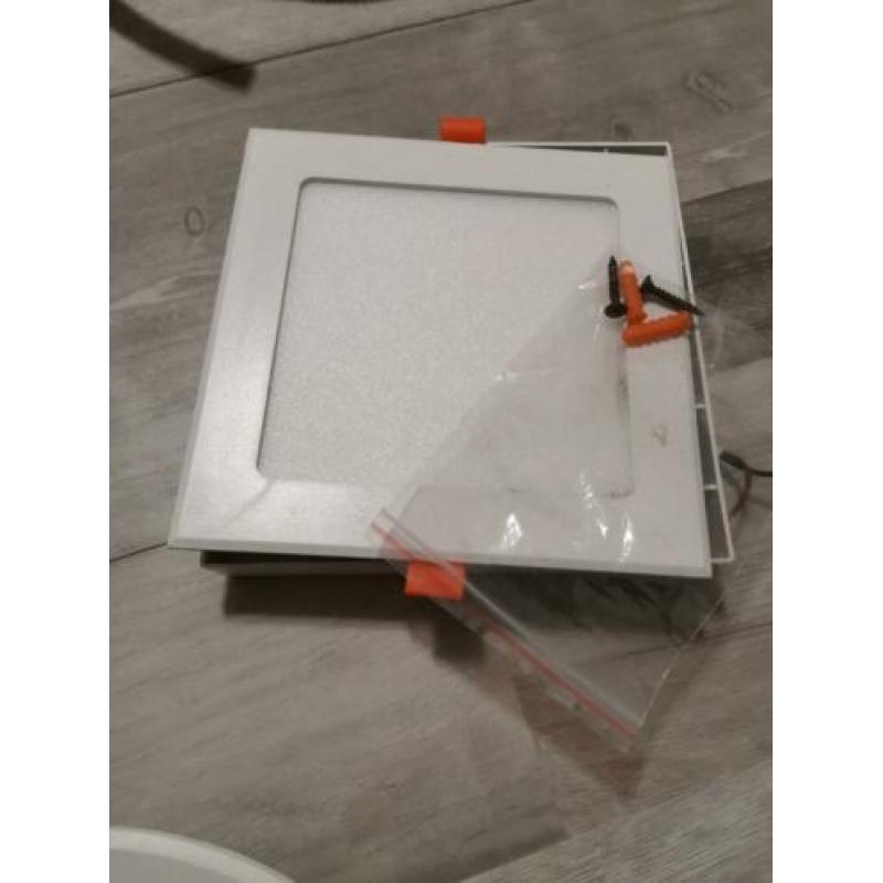 Inbouw spots Led lichten 17x17cm