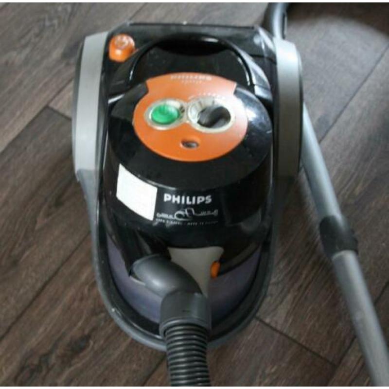 Philips stofzuiger zonder stofzak, goed werkend
