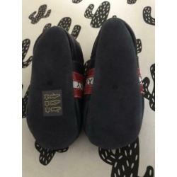 Nieuwe Boumy leren slofjes/schoenen maat M 19/20