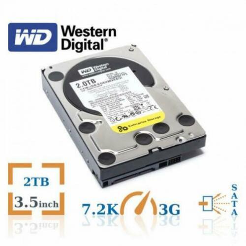 2TB SATA, 64MB Cache, 7200 rpm, P/N: WD2000FYYZ RAID