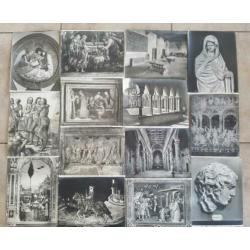3. Antiek partij fotoprent 25 x kaart 1875 Botticelli Brogi