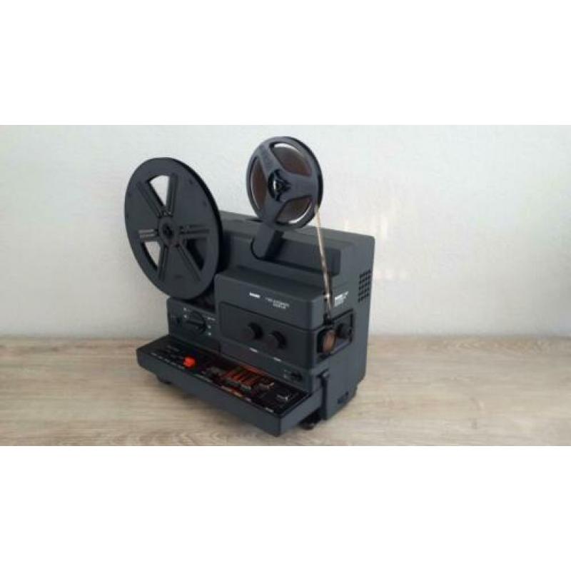 BAUER T502 SUPER 8 FILMPROJECTOR met GELUID IN TOPSTAAT
