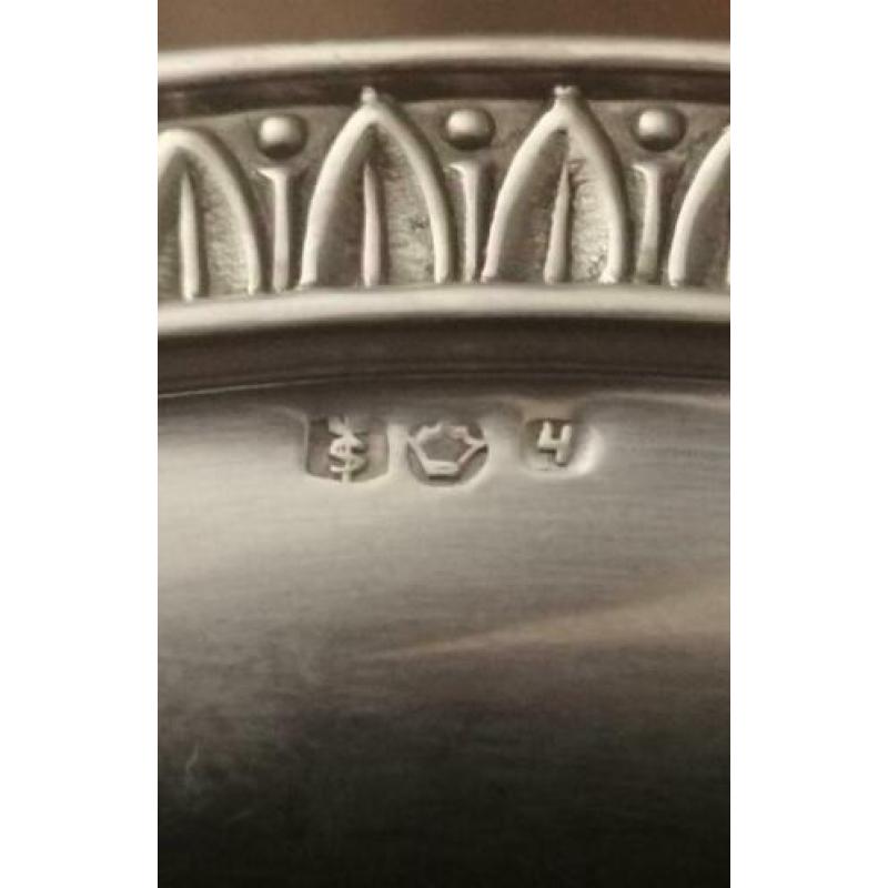 Tafel zilver.