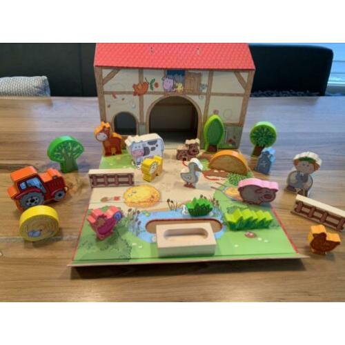 Haba houten speelset “Op het platteland”
