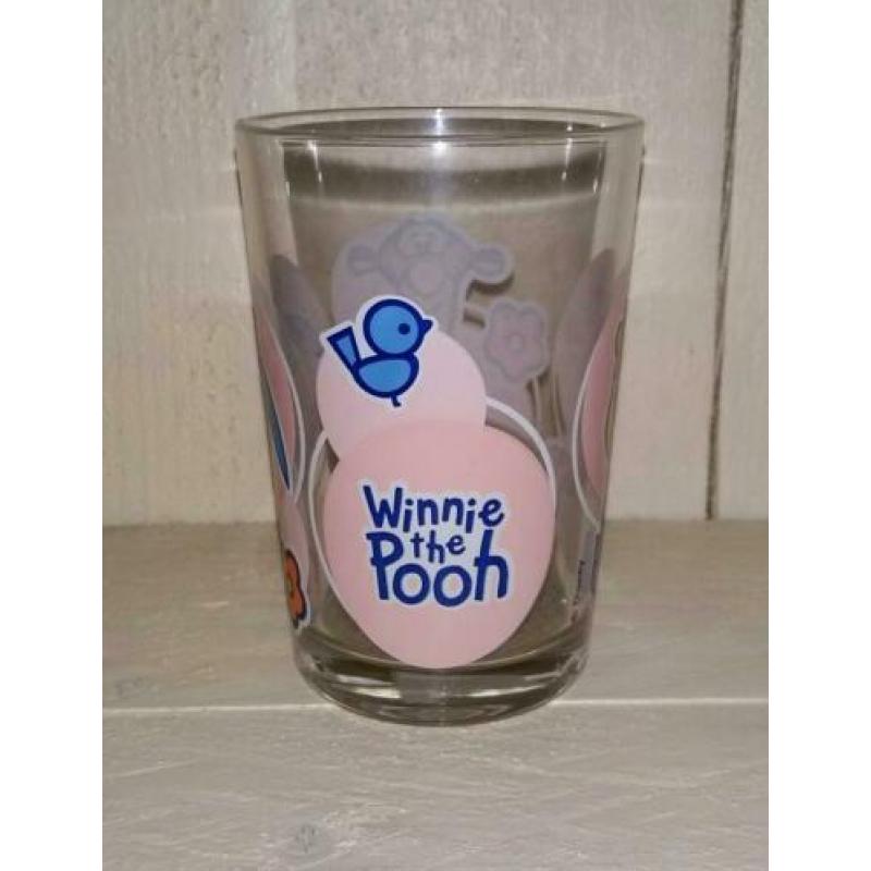 Disney glas Winnie the Pooh & Eeyore & Tijgertje