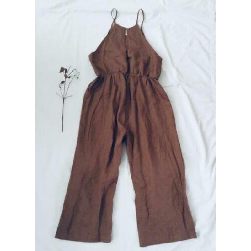 *NIEUW* Daughter linnen jumpsuit maat M/L