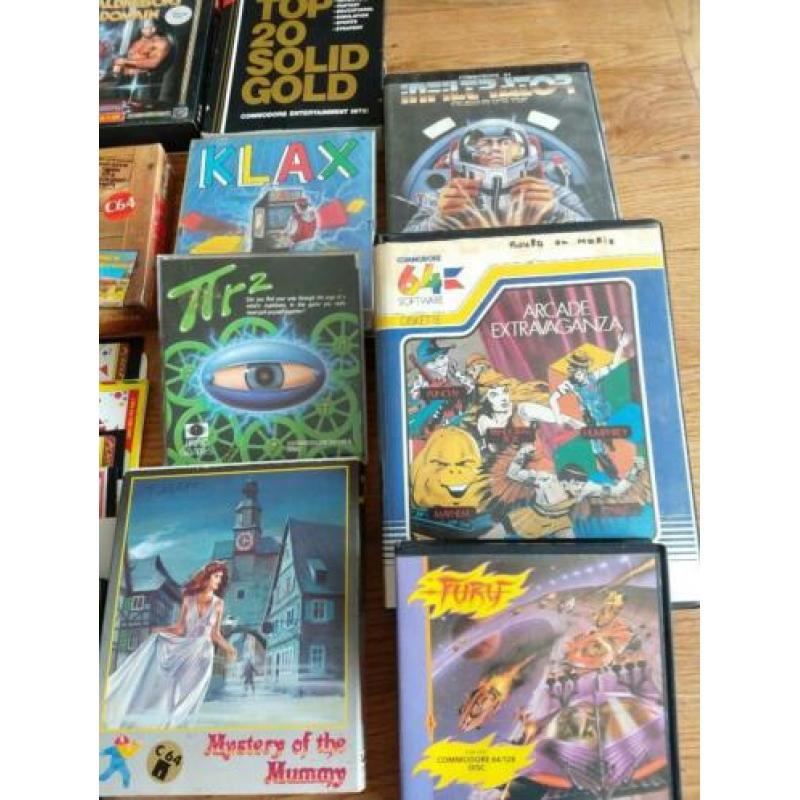 Commodore 64 games op floppy disk's