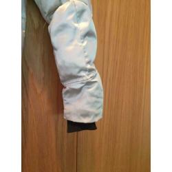 IZGS Gaastra winterjas; zilverkleurig; gewatteerd; mt medium