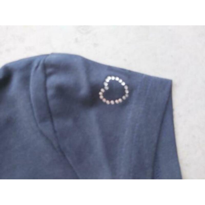 Lofff shirt t-shirt top maat 92 blauw NIEUW