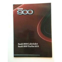 SAAB 900 Cabriolet / Turbo 16S - modeljaar 1988