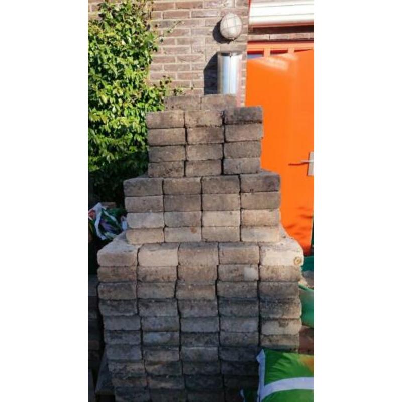 9 m2 terras stenen
