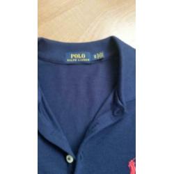 Ralf lauren dames donker blauw polo bloes/shirt maat S Polo