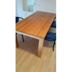 Eiken Eettafel 200x95