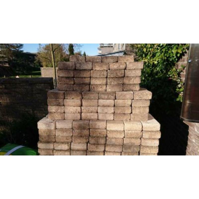 9 m2 terras stenen