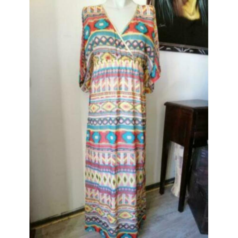 Nieuwe Peace & Love maxi gevoerde jurk maat S/M