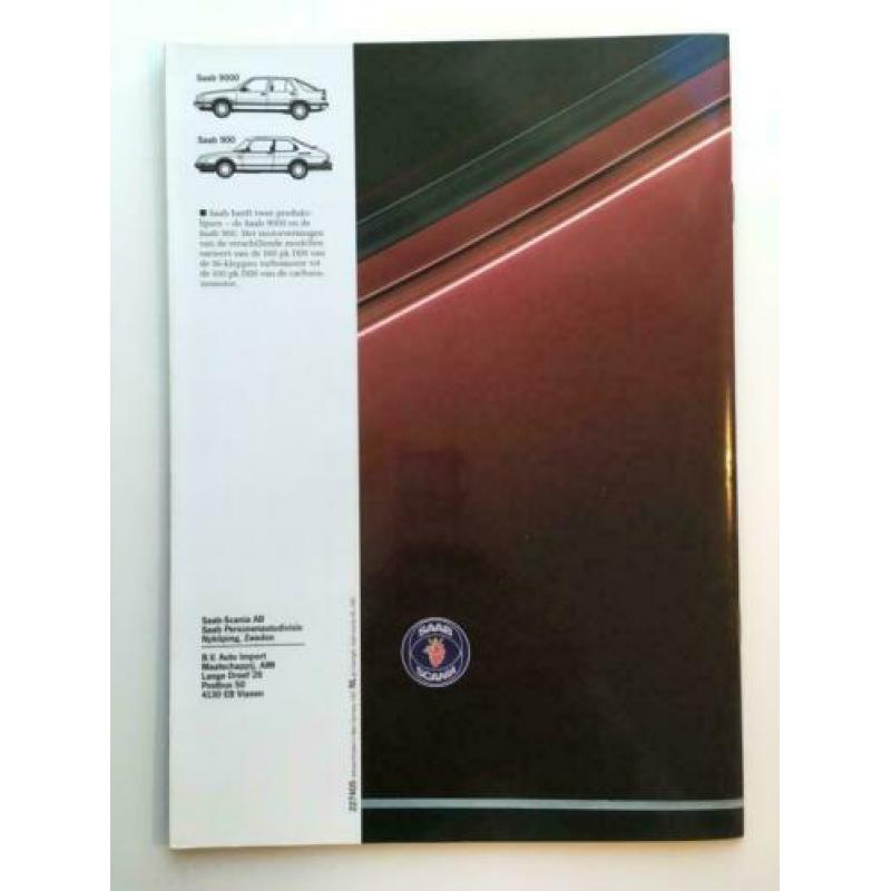 SAAB 900 Cabriolet / Turbo 16S - modeljaar 1988
