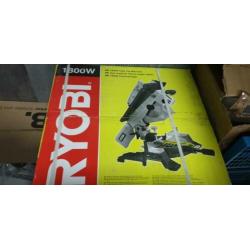 Ryobi rtms1800-g - 1800w compacte afkortzaag/tafelzaag