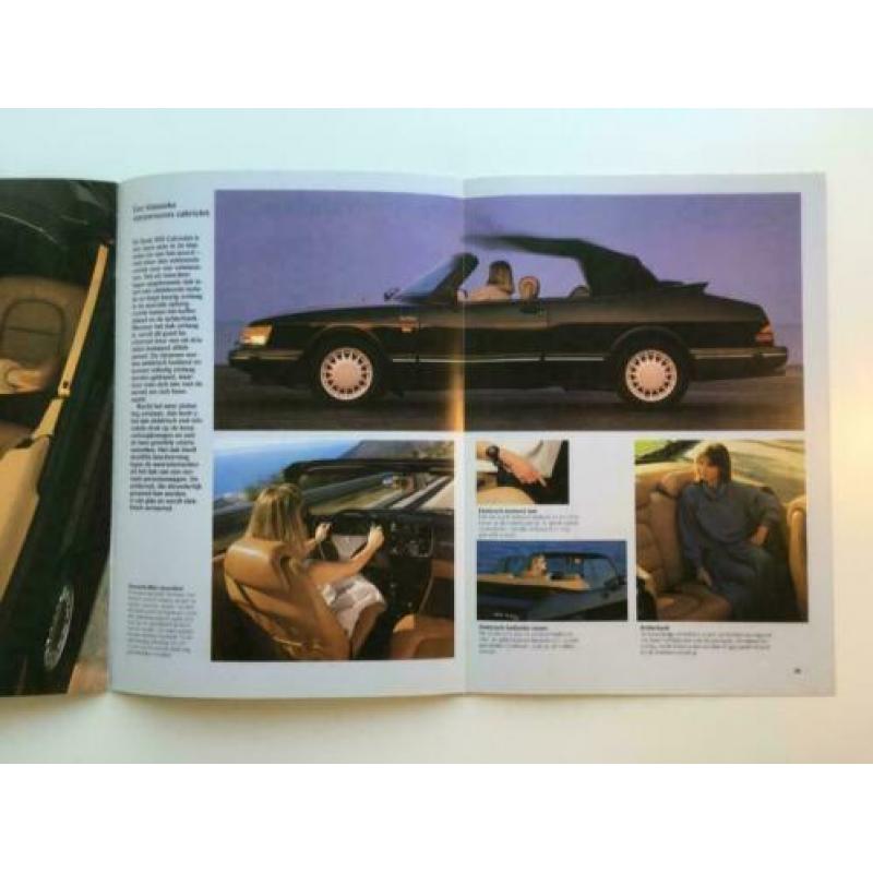 SAAB 900 Cabriolet / Turbo 16S - modeljaar 1988
