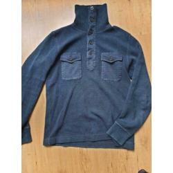 RRL Double Ralph Lauren trui maat M Indigoblauw