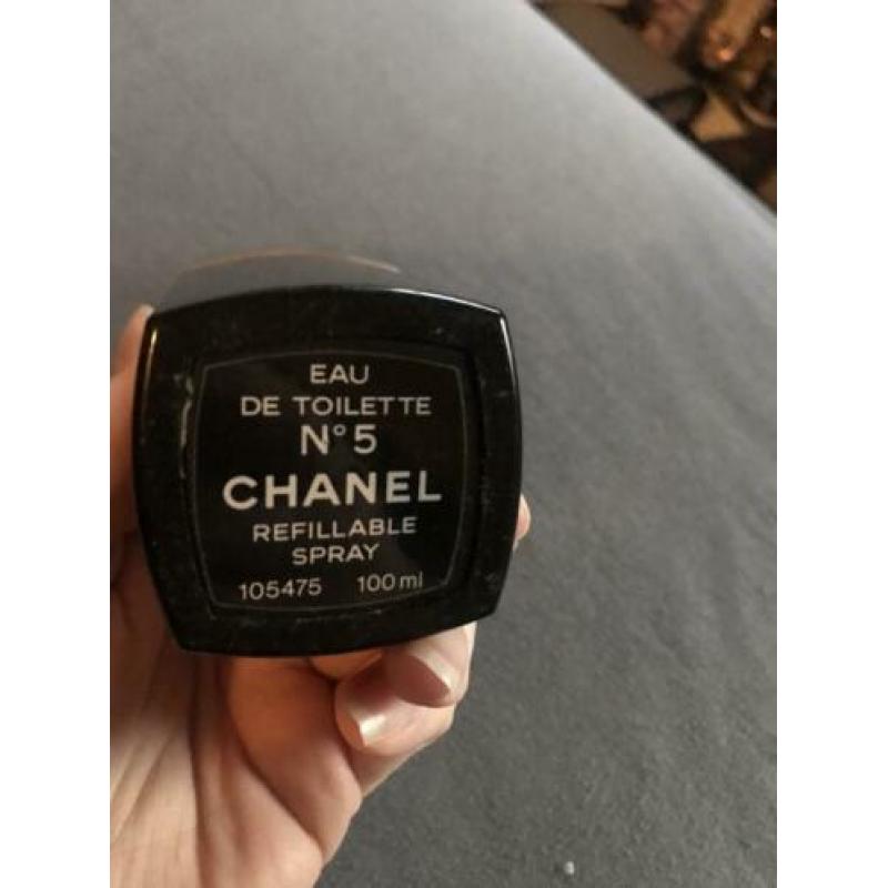 chanel hervulbare parfum fles