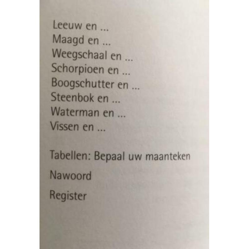 "Maan Astrologie", liefde en relaties., van Michael Geary.