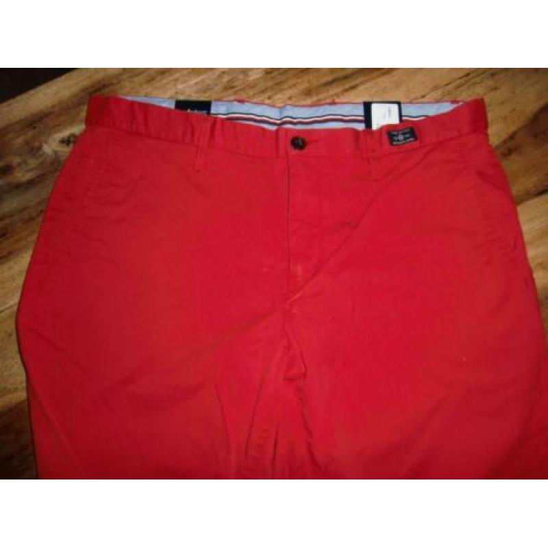 Tommy Hilfinger heren broek maat 36-34 rode jeans herenbroek