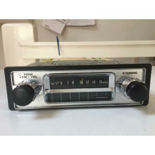 Pianola SR-107 Auto Radio Vintage jaren 70 Japan
