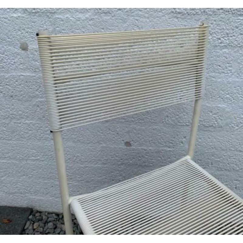 Gian Domenico Bellotti Spagetti stoel Itaiaans design vintag