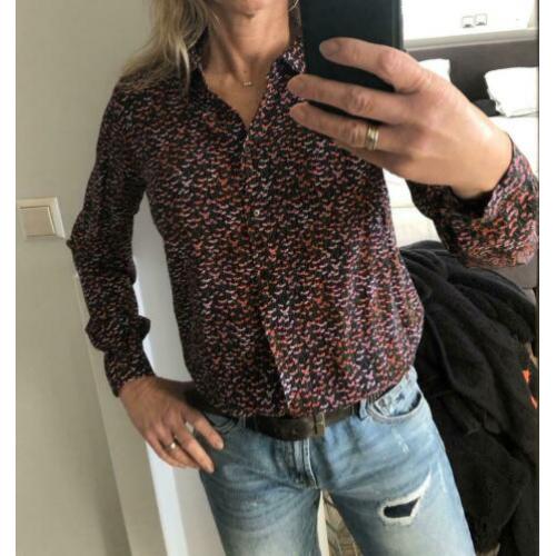 Geisha blouse maat S/36, 1x gedragen