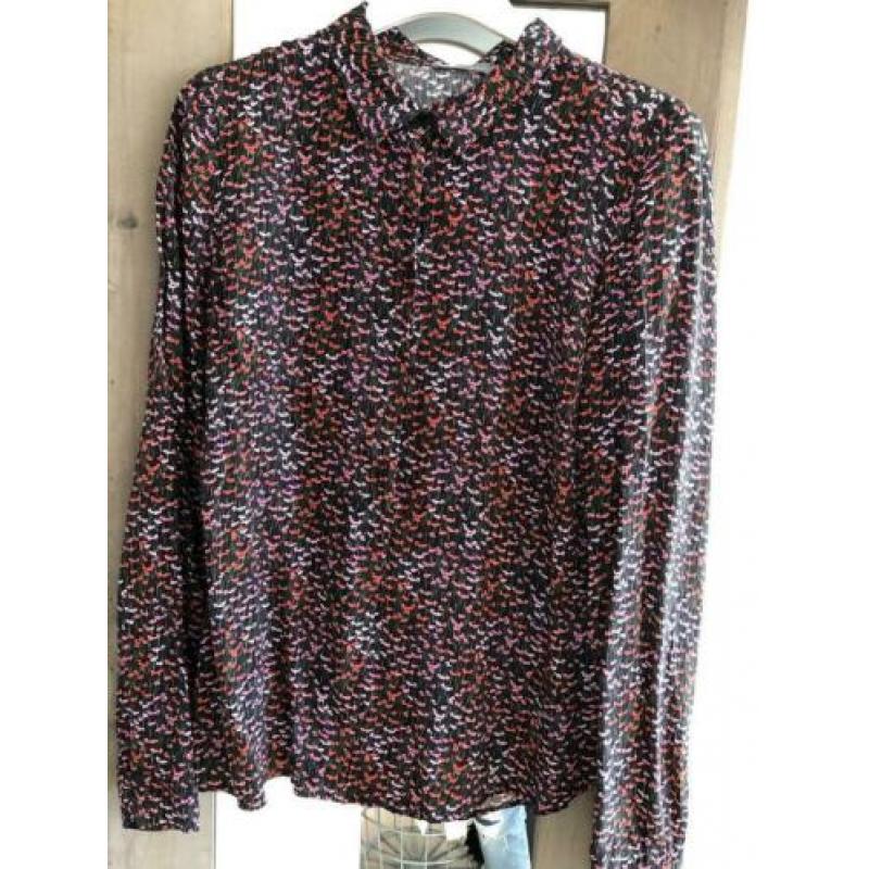 Geisha blouse maat S/36, 1x gedragen