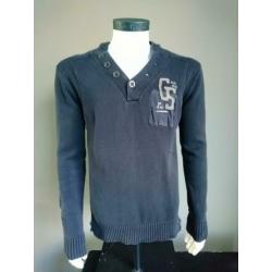G-STAR RAW trui/ Hoodie. Donker Blauw. Maat XL. Vlek + vaal.