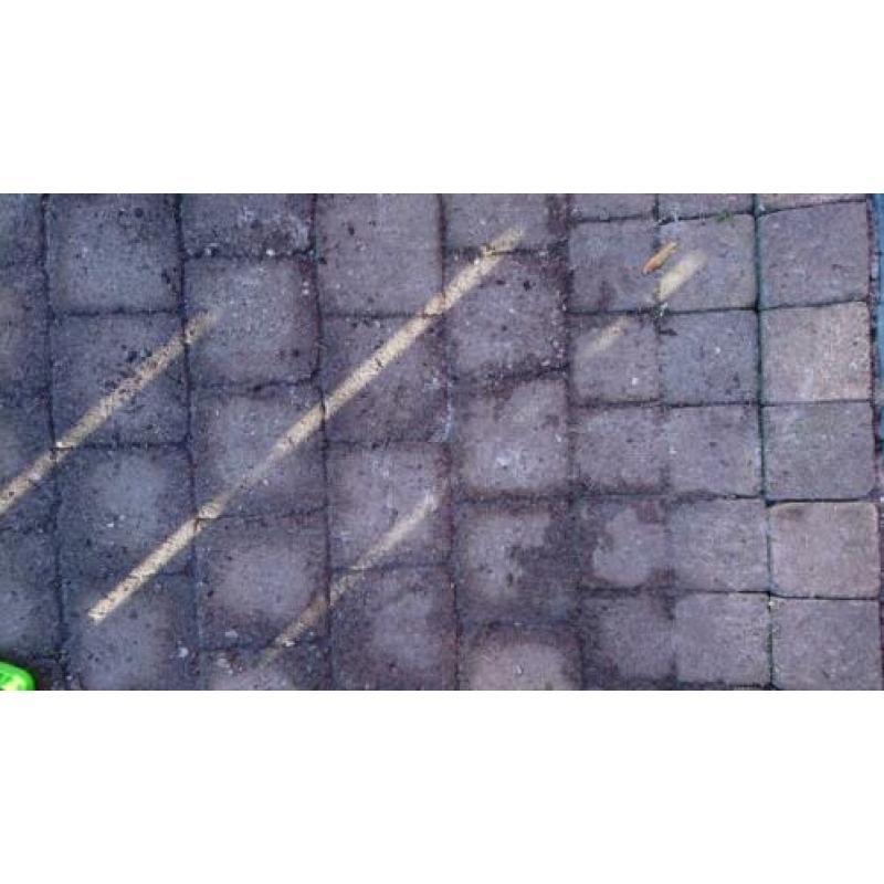 9 m2 terras stenen