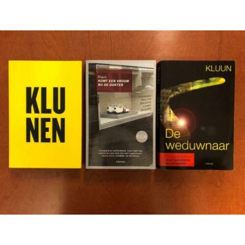 Set van 3 boeken van Kluun