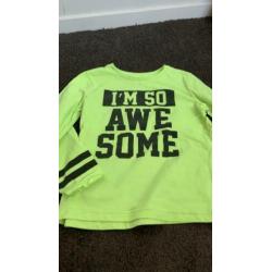 Kleding pakket jongens maat 116