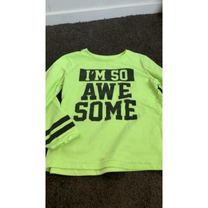Kleding pakket jongens maat 116