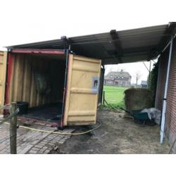 paarden container schuilstal opslag