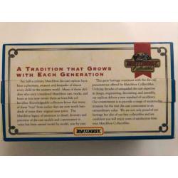 Matcbox Collectibles 7 stuks NIEUW met certificaat