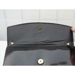 clutch zwart enveloptas
