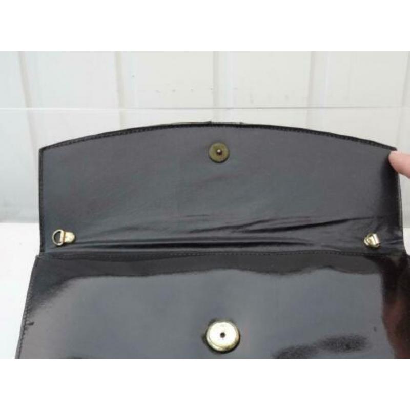 clutch zwart enveloptas