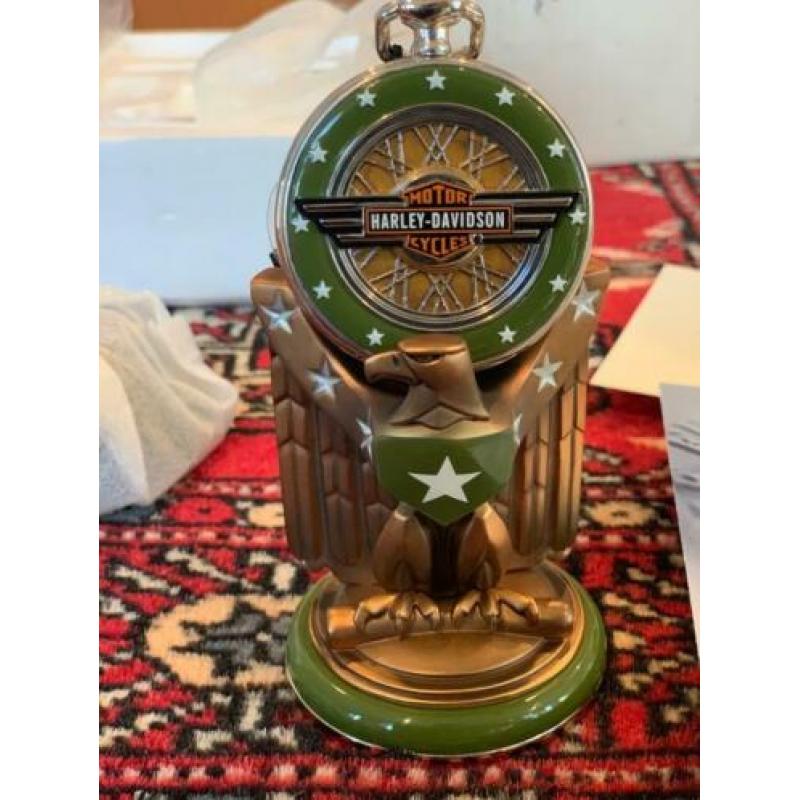 harley davidson horloge pocket watch