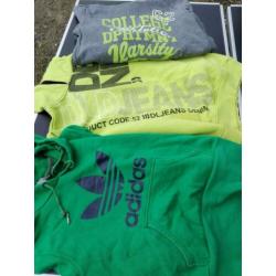 pakket partij shirts, blouses, sweaters tops zie fotos