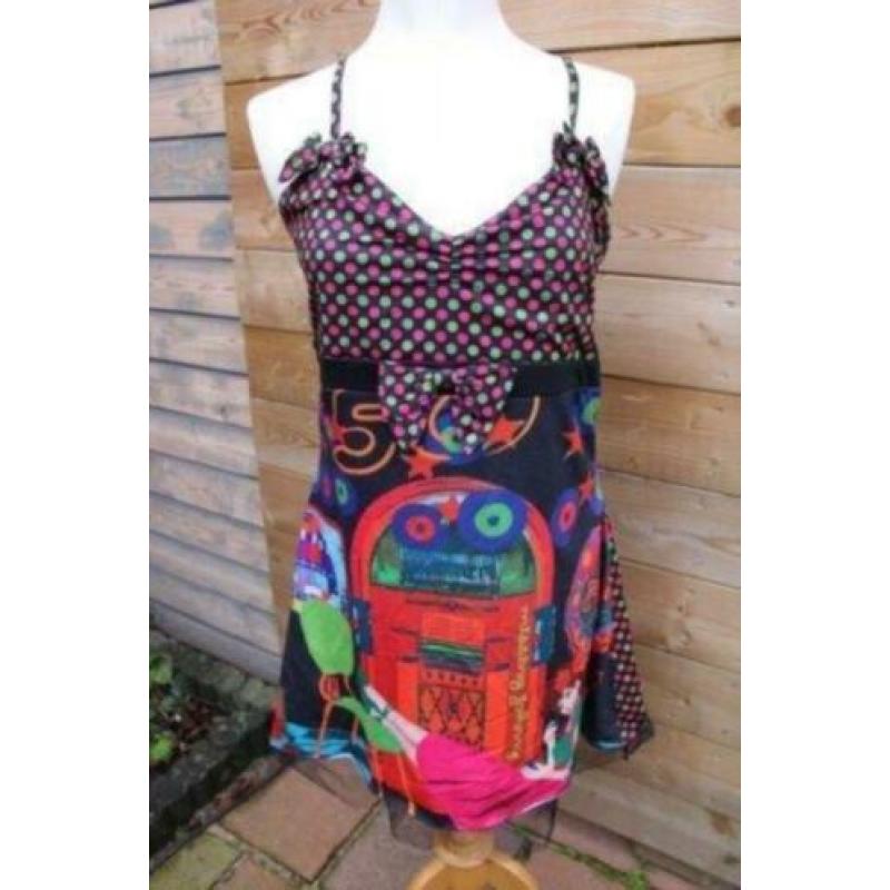 Jurk pink/zwart Missing Johnny mt L