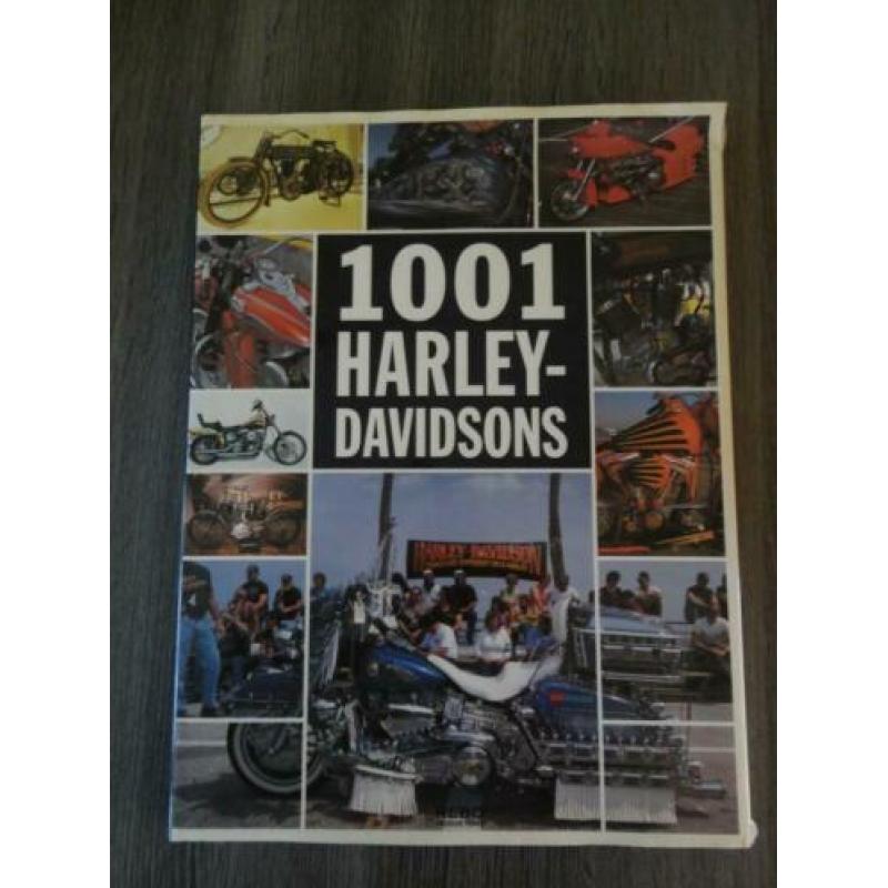 1001 Harley Davidsons - Harley Davidson boek
