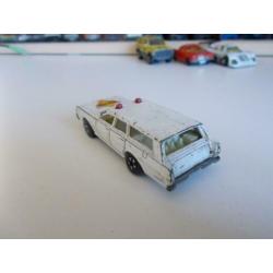 Lesney Matchbox Superfast No 55 Mercury Commuter Police Car