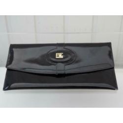 clutch zwart enveloptas