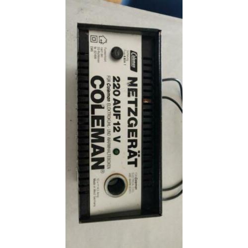 Coleman omvormer van 220 volt naar 12 volt