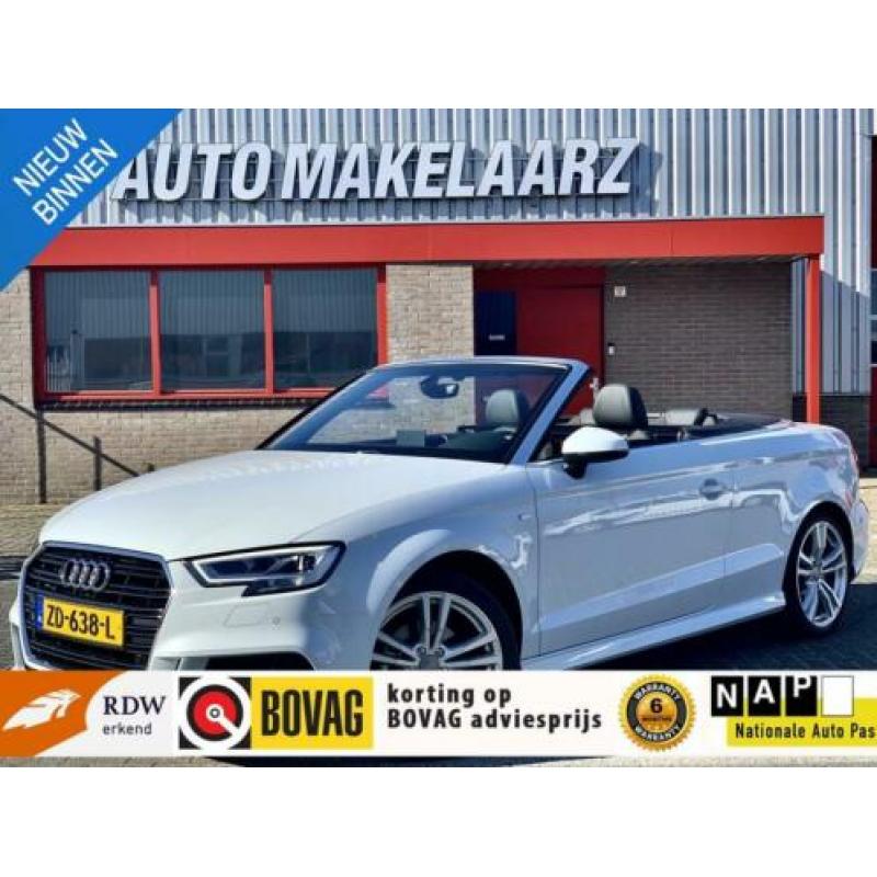 Audi A3 Cabriolet 35 TFSI CoD Sport 2x S Line NAP ZGA NIEUW