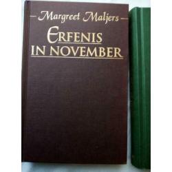 2 romans Margreet Maljers, ERFENIS IN NOV.,HET ZIT IN DE FAM